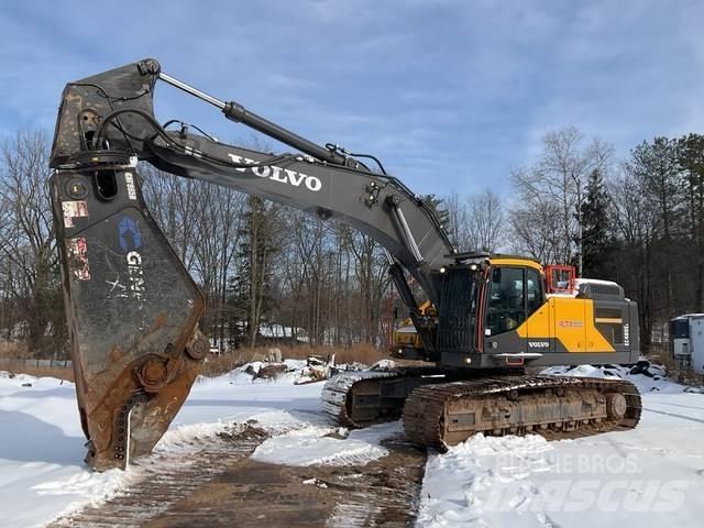 Volvo EC480EL Kāpurķēžu ekskavatori