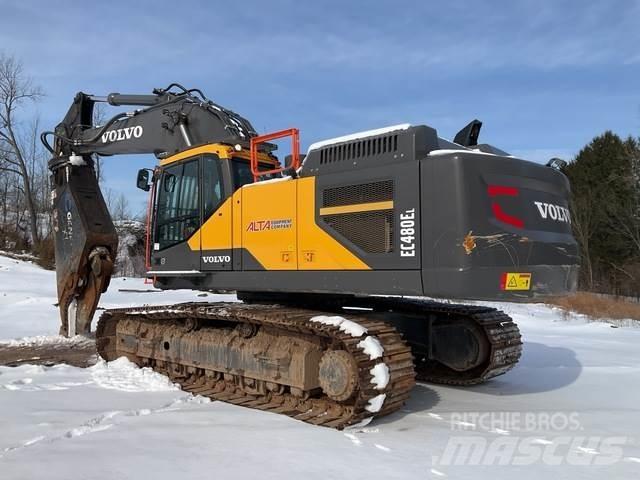 Volvo EC480EL Kāpurķēžu ekskavatori