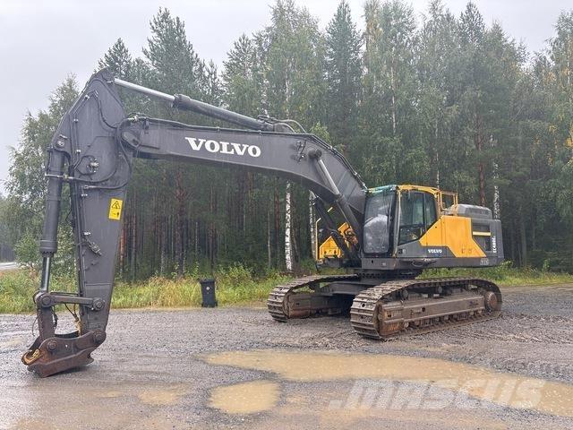 Volvo EC480EL Kāpurķēžu ekskavatori