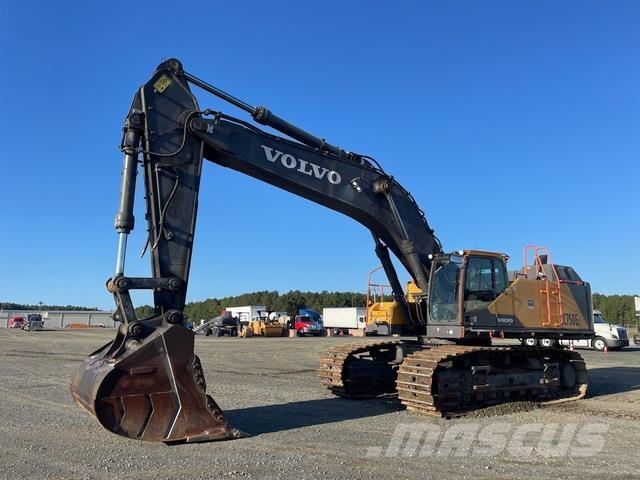 Volvo EC750E Kāpurķēžu ekskavatori