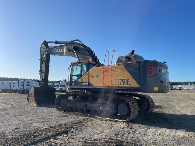 Volvo EC750E Kāpurķēžu ekskavatori