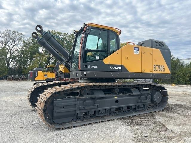 Volvo EC750EL Kāpurķēžu ekskavatori