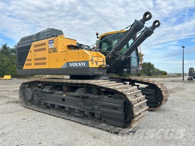 Volvo EC750EL Kāpurķēžu ekskavatori
