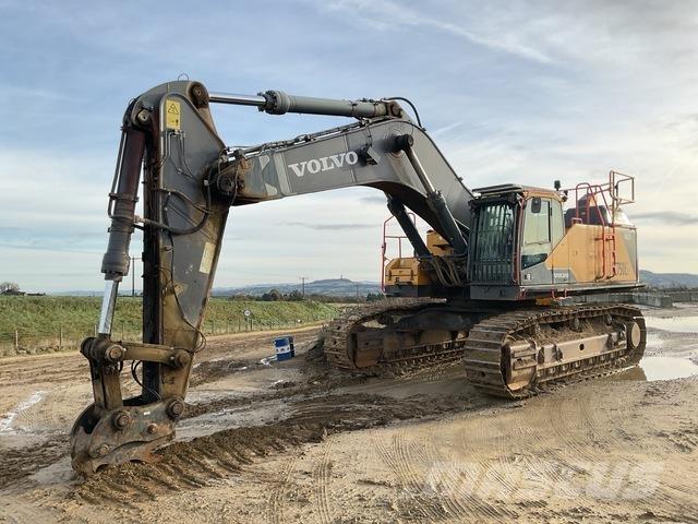 Volvo EC750EL Kāpurķēžu ekskavatori