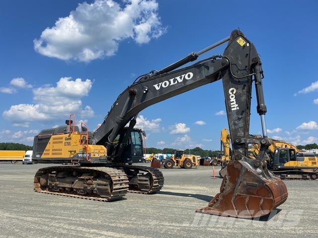 Volvo EC750EL Kāpurķēžu ekskavatori