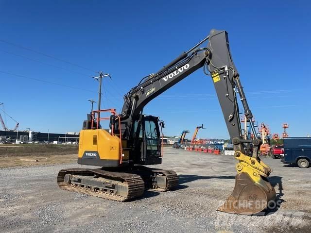 Volvo ECR145EL Kāpurķēžu ekskavatori