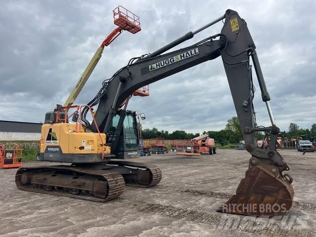 Volvo ECR235EL Kāpurķēžu ekskavatori