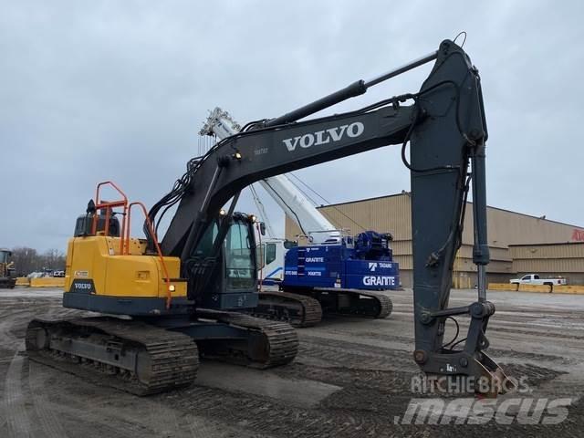 Volvo ECR235EL Kāpurķēžu ekskavatori