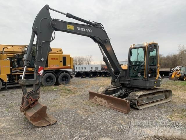 Volvo ECR88D Kāpurķēžu ekskavatori