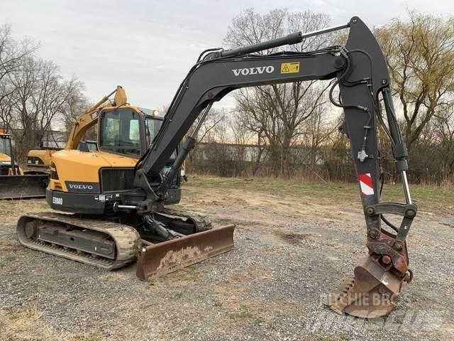 Volvo ECR88D Kāpurķēžu ekskavatori
