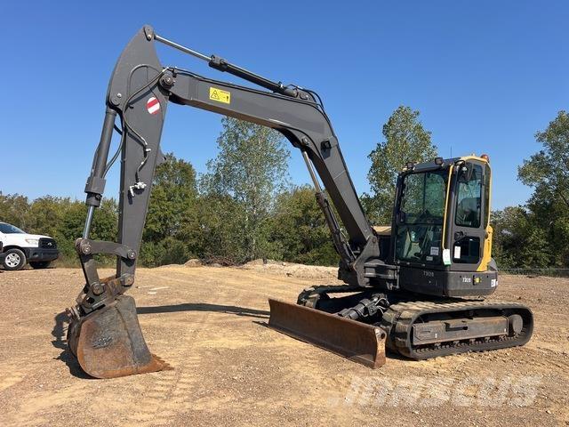 Volvo ECR88D Kāpurķēžu ekskavatori