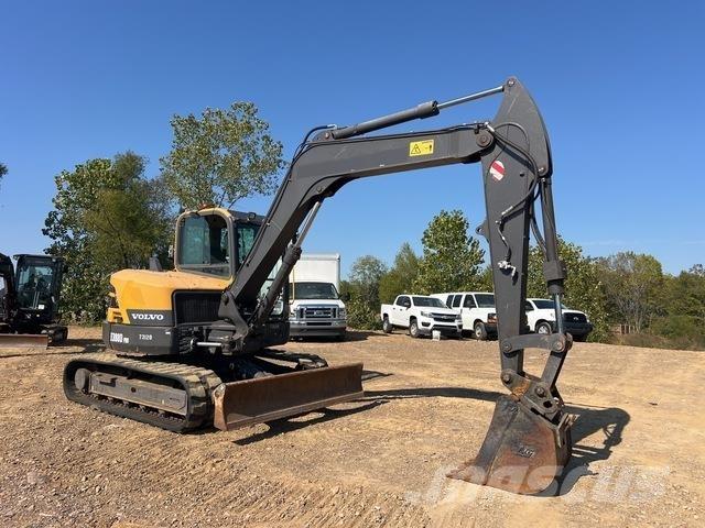 Volvo ECR88D Kāpurķēžu ekskavatori