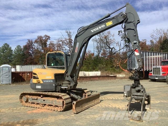 Volvo ECR88D Kāpurķēžu ekskavatori