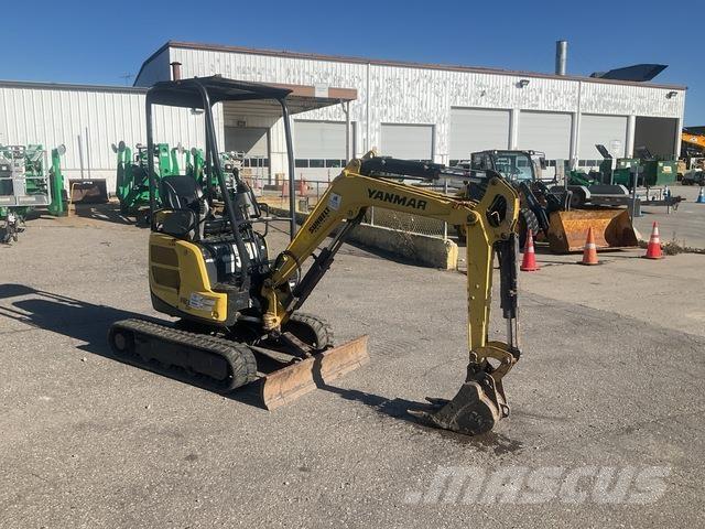 Yanmar ViO17-A Kāpurķēžu ekskavatori