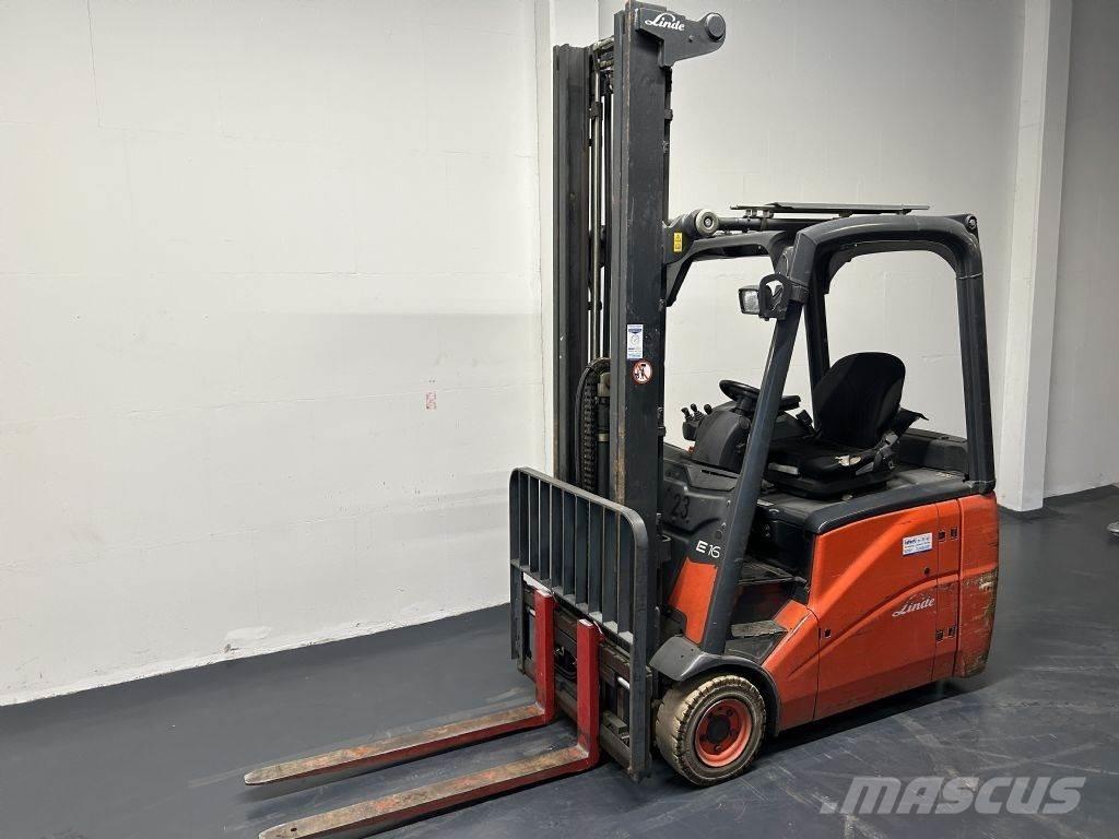Linde E16H-01 Elektriskie iekrāvēji