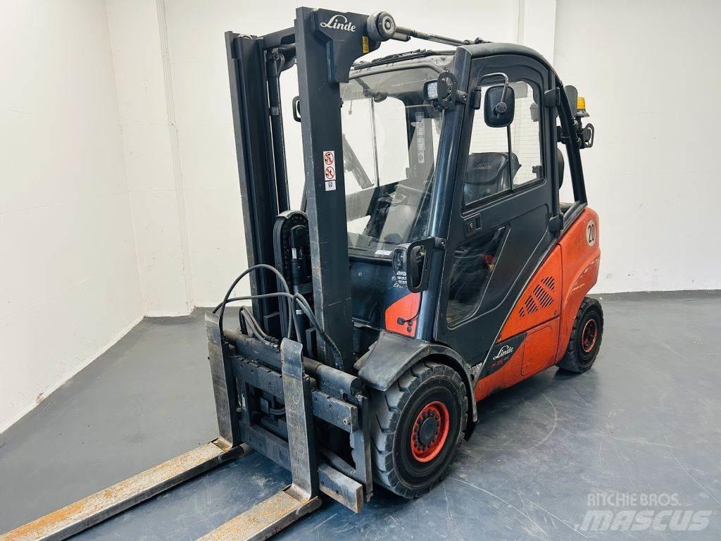 Linde H35D Tehnika ar dīzeļa dzinēju