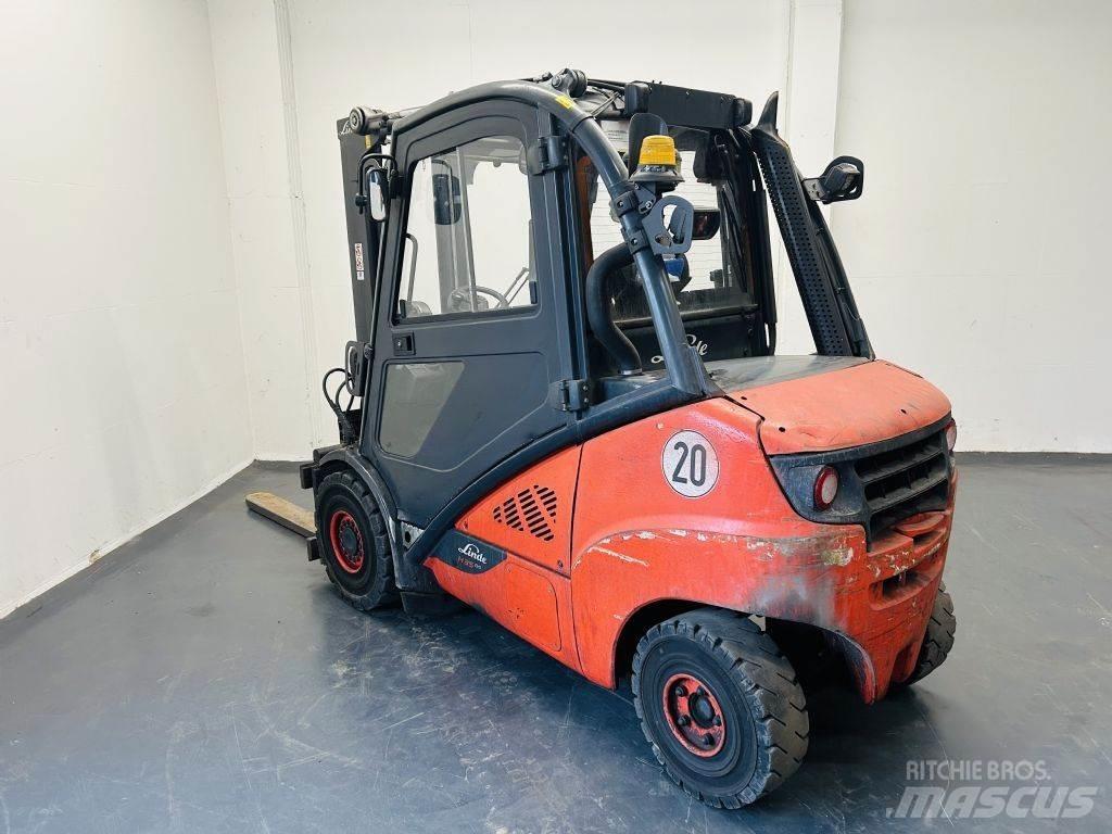 Linde H35D Tehnika ar dīzeļa dzinēju
