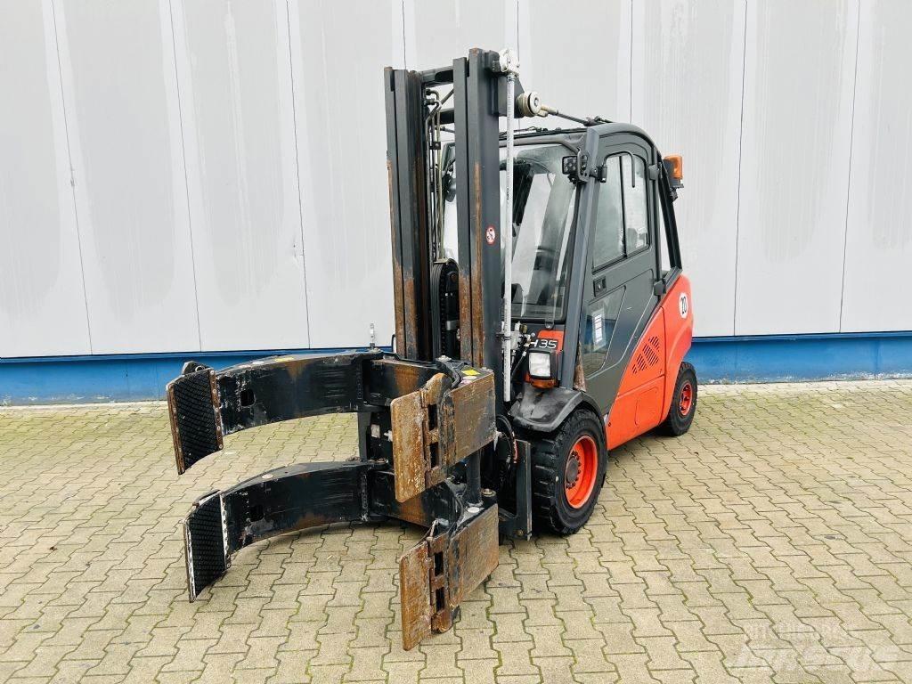 Linde H35D-01 Tehnika ar dīzeļa dzinēju