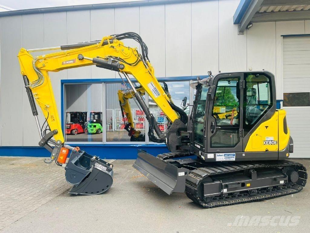 XCMG XE80E Kāpurķēžu ekskavatori