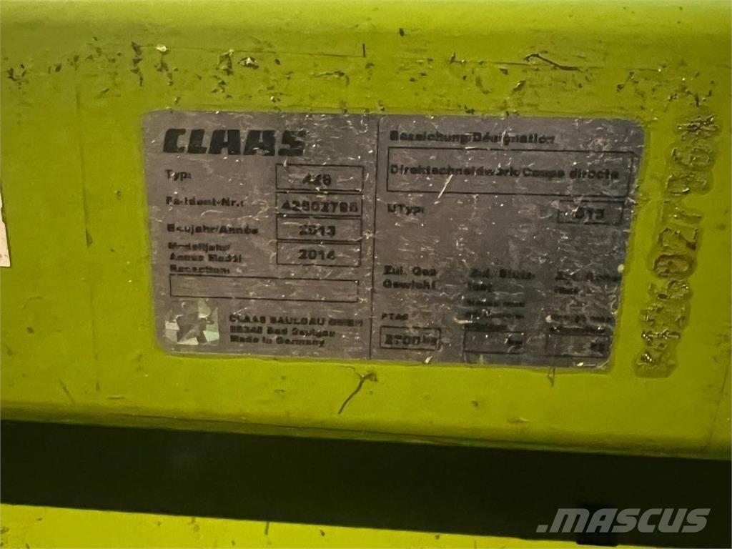 CLAAS DD520 Lauksaimniecība- Citi