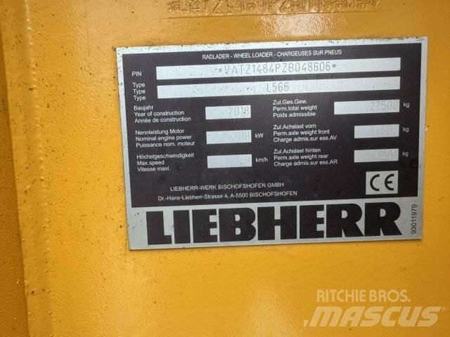 Liebherr L 566 / Waage Iekrāvēji uz riteņiem
