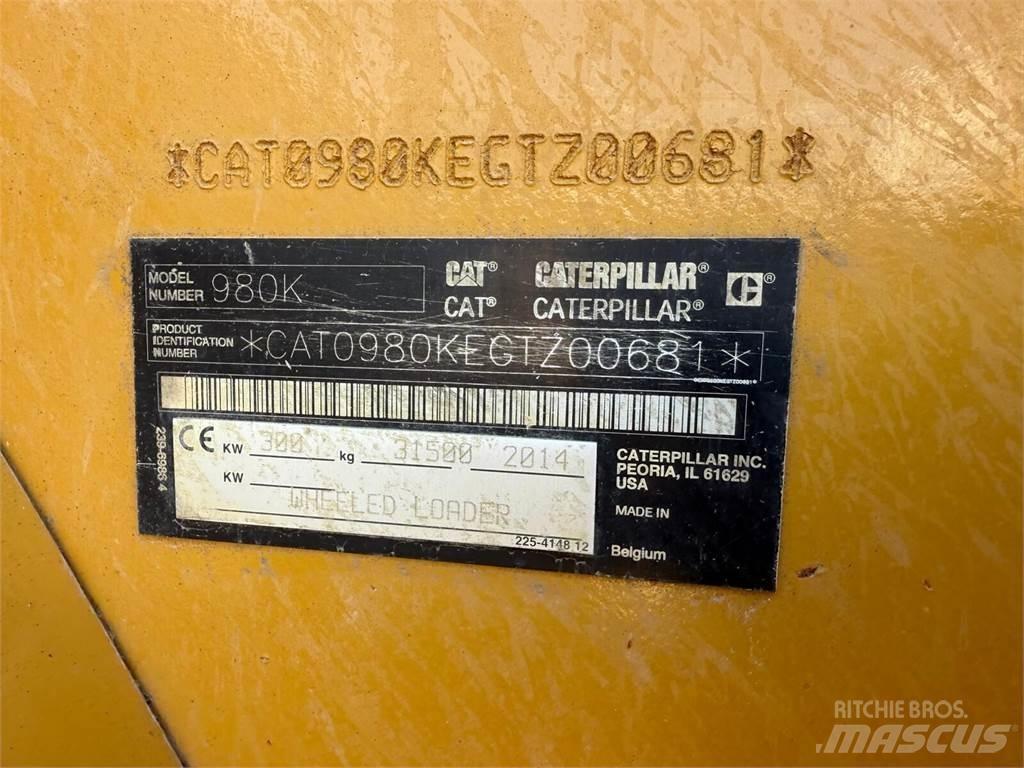 CAT 980K Iekrāvēji uz riteņiem