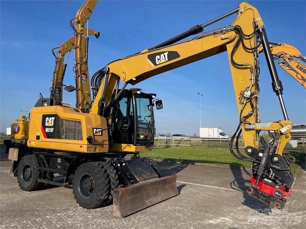 CAT M315F Ekskavatori uz riteņiem
