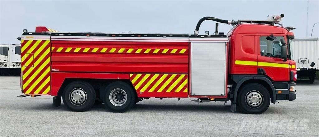 Scania 124L Ugunsdzēšamā tehnika
