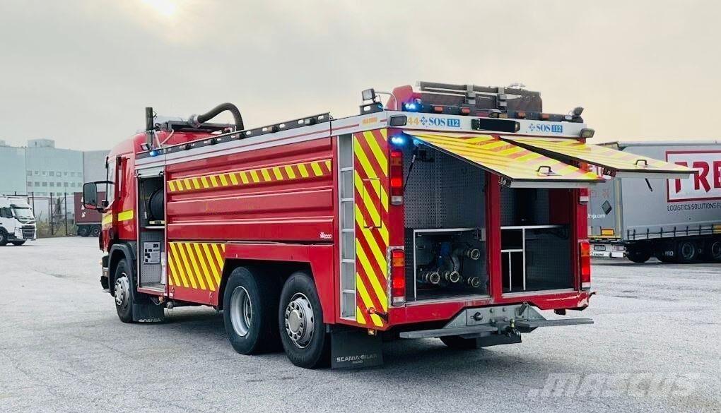 Scania 124L Ugunsdzēšamā tehnika
