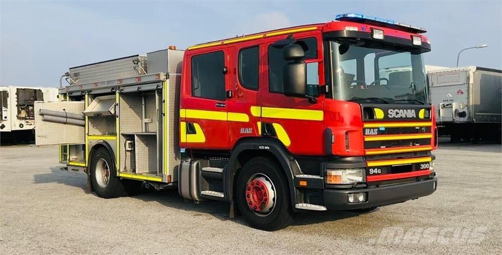 Scania 94G Ugunsdzēšamā tehnika
