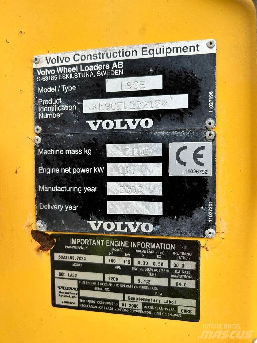 Volvo L90E Kāpurķēžu ekskavatori