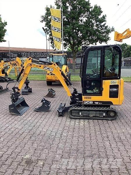 JCB 16C-1 Kāpurķēžu ekskavatori