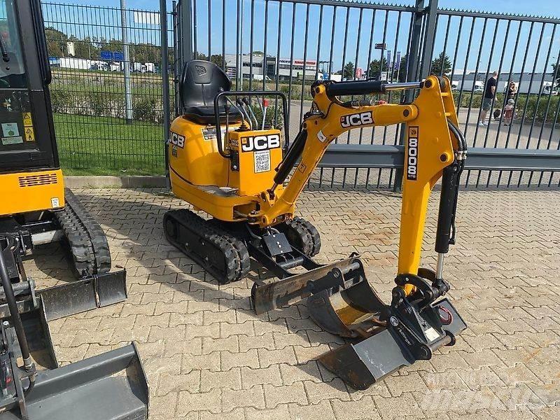 JCB 8008 Kāpurķēžu ekskavatori