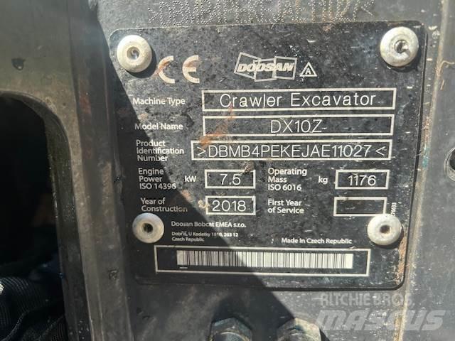 Doosan DX10Z Vidēja lieluma ekskavatori 7 t - 12 t