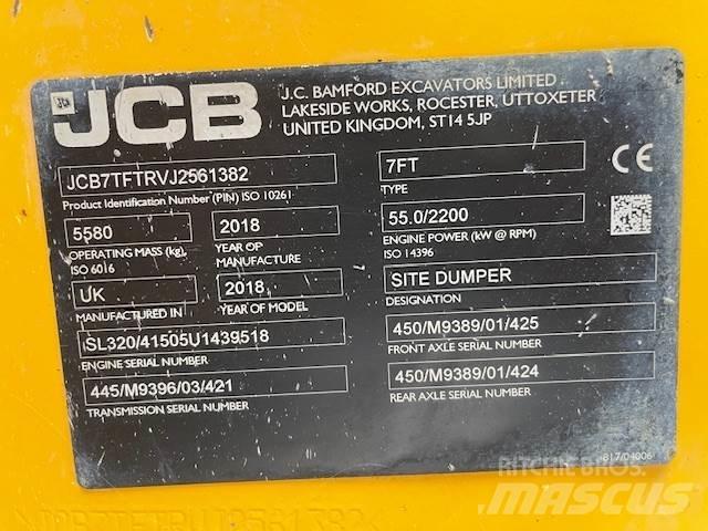 JCB 7T-1 Mini pašizgāzēji