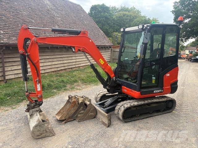 Kubota KX027-4 Vidēja lieluma ekskavatori 7 t - 12 t