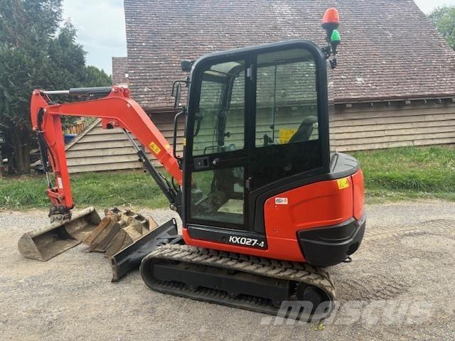 Kubota KX027-4 Vidēja lieluma ekskavatori 7 t - 12 t