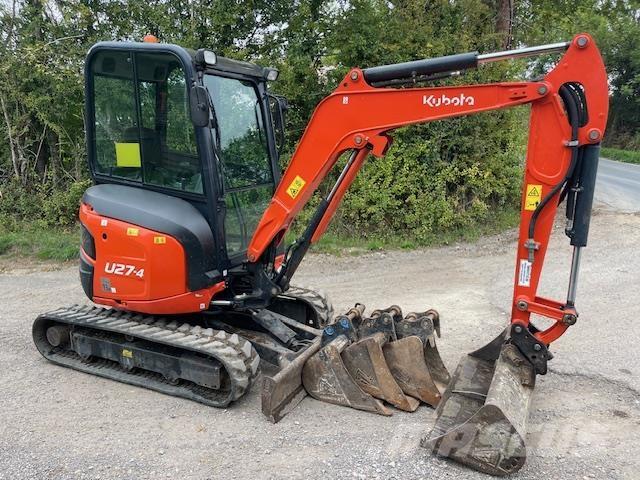 Kubota U27-4 Vidēja lieluma ekskavatori 7 t - 12 t