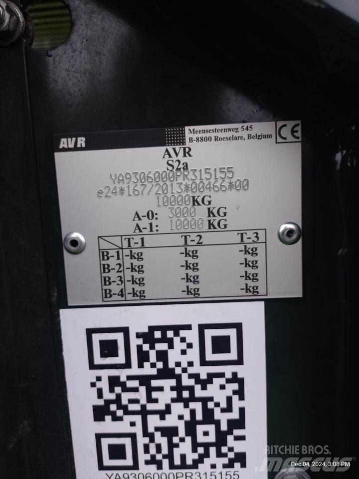 AVR SPIRIT 9200 Kartupeļu novākšanas kombaini