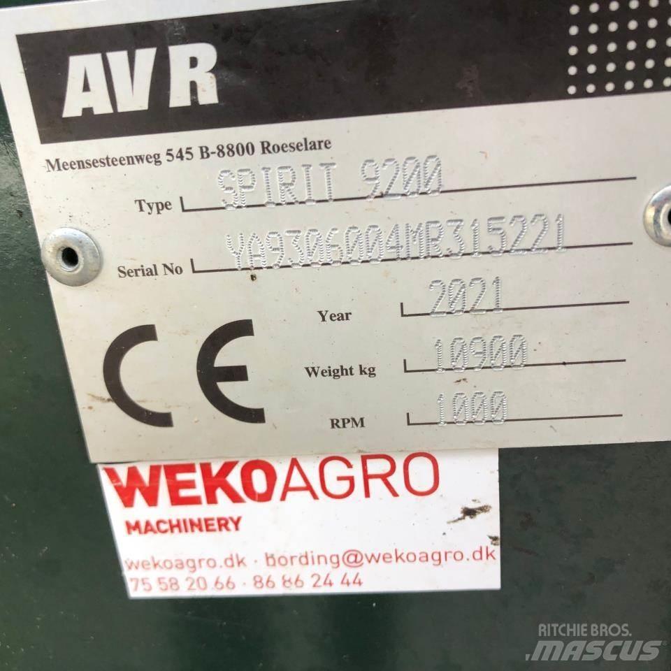 AVR SPIRIT 9200 Kartupeļu novākšanas kombaini