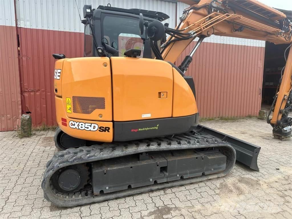CASE CX85D Kāpurķēžu ekskavatori