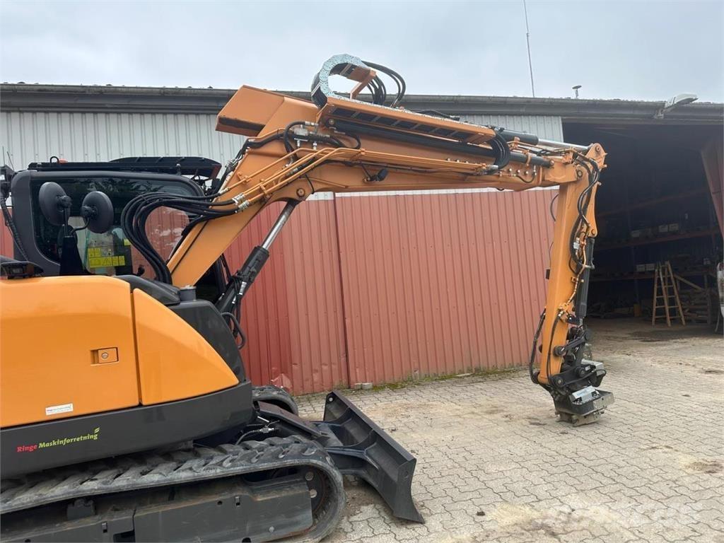 CASE CX85D Kāpurķēžu ekskavatori