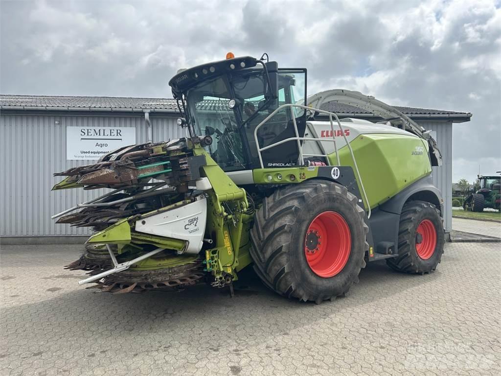 CLAAS JAGUAR 950 Zāles smalcinātāji
