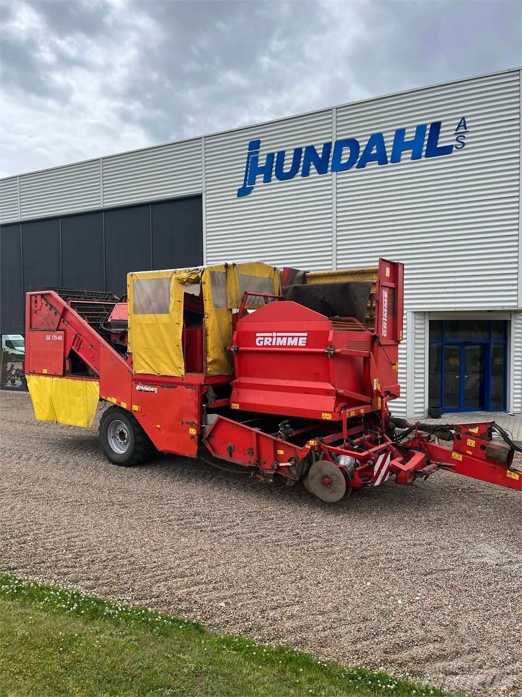 Grimme SE 170-60 Kartupeļu novākšanas kombaini