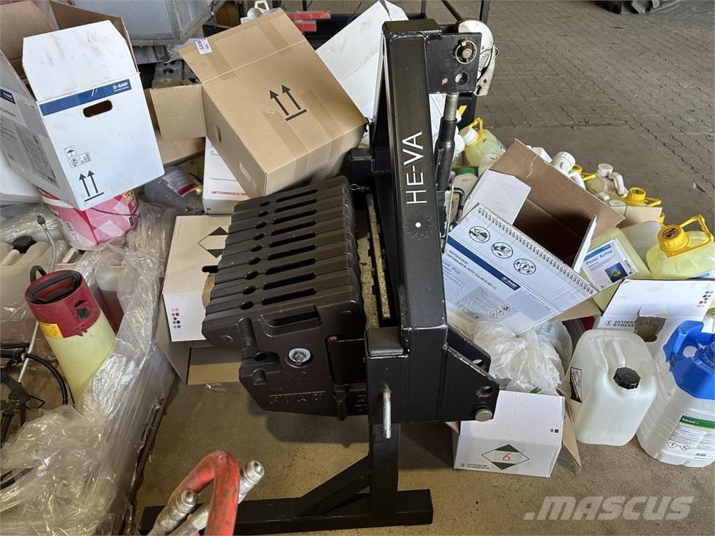 He-Va 500 KG. Priekšējie svari
