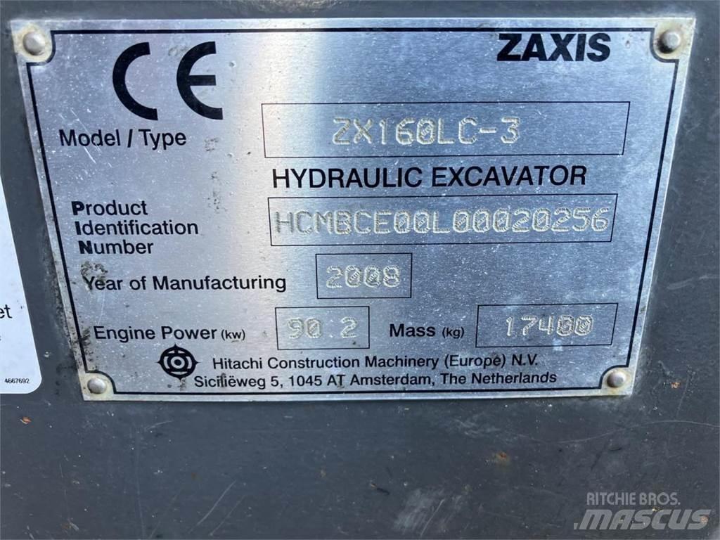 Hitachi ZX160-3 Kāpurķēžu ekskavatori