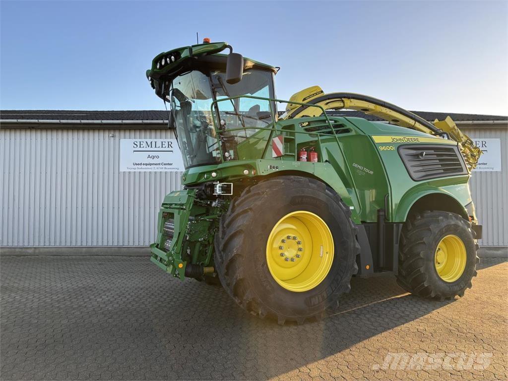 John Deere 9600 Zāles smalcinātāji