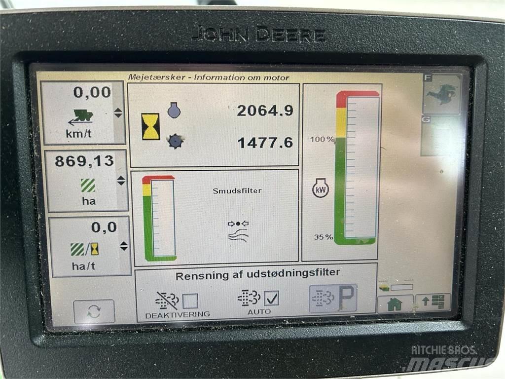 John Deere S690 Ražas novākšanas kombaini