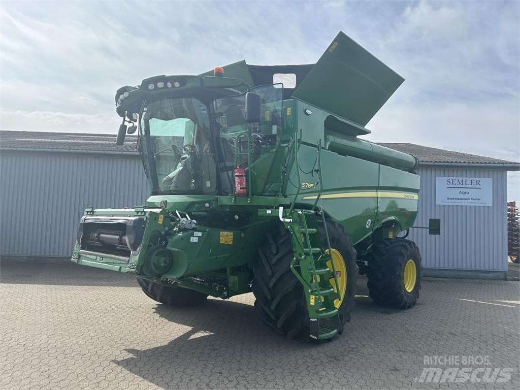 John Deere S785 Ražas novākšanas kombaini