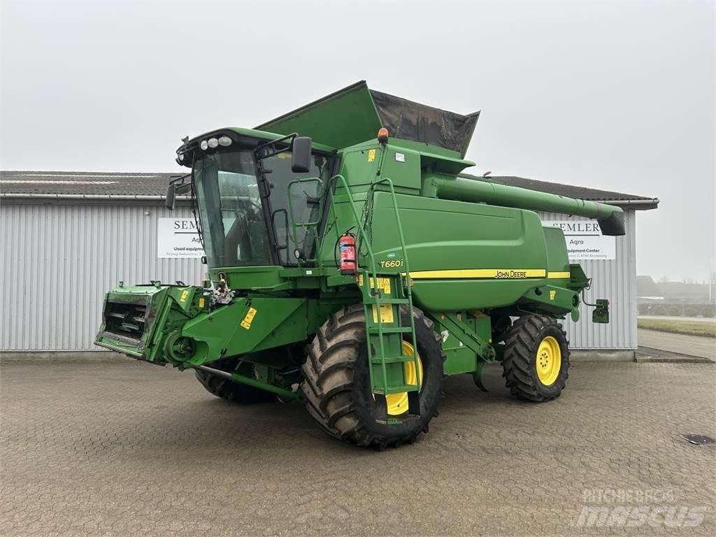 John Deere T660 Ražas novākšanas kombaini
